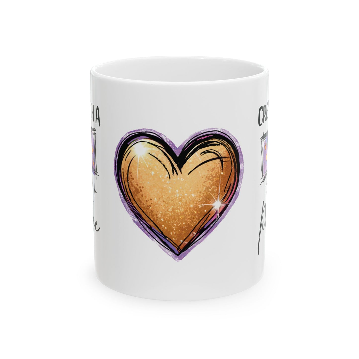 ''CREATED WITH A PURPOSE" 11oz. Inspirational Cup Coffee Mug Free Shipping!