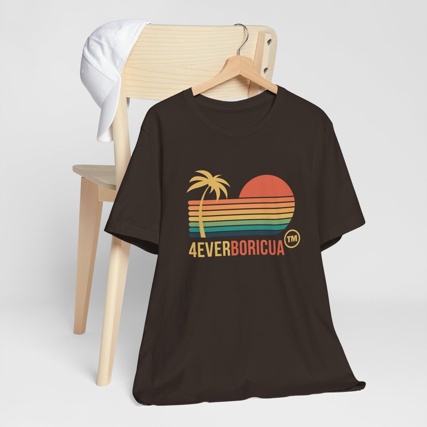 4everBoricua™️ Brand Puerto Rico Boricua Shirt - Brown
