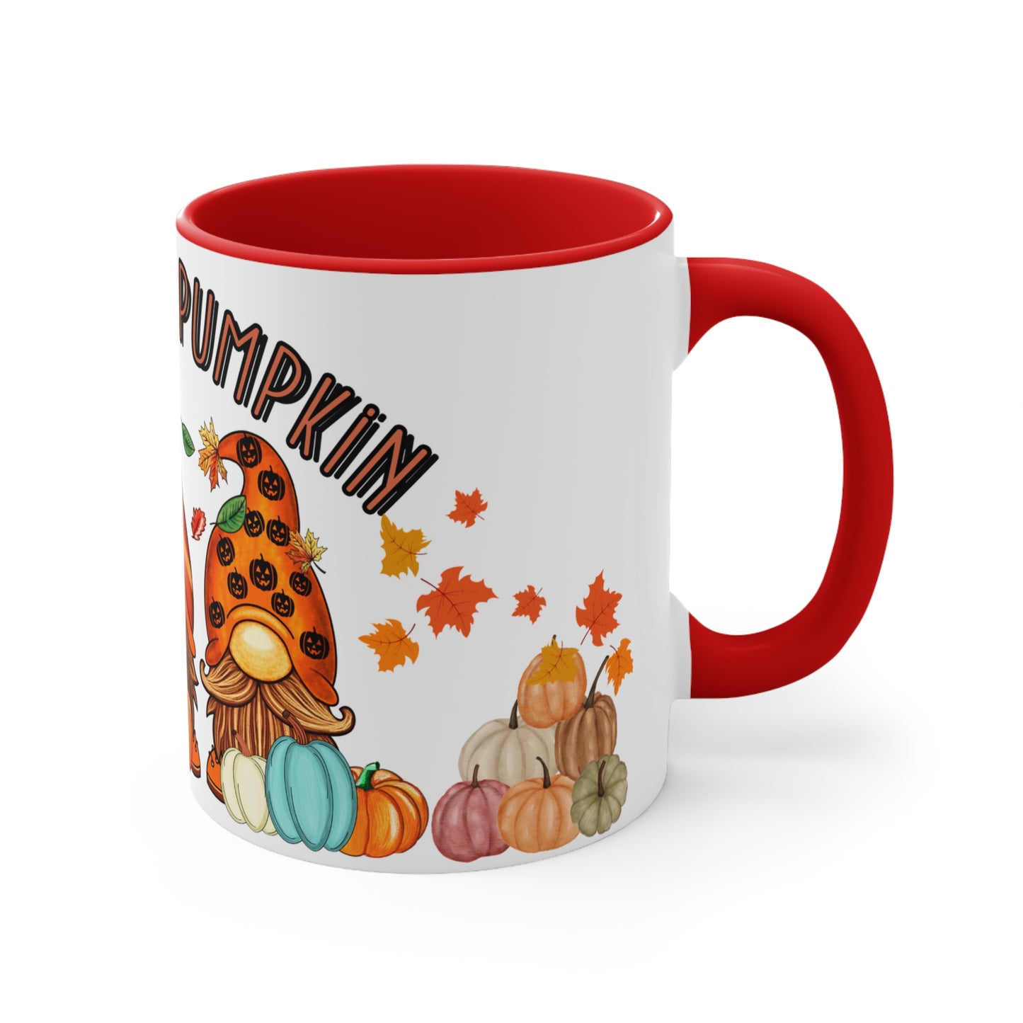 THANKSGIVING GNOMES Mug - Mugscity - Free Shipping - Black. Red, Blue and Navy.