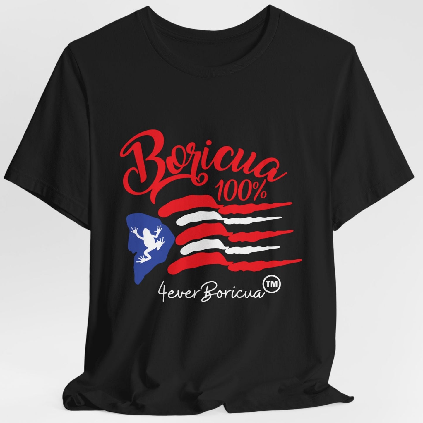 BORICUA 100% FLAG AND COQUI Puerto Rico Unisex Shirt 4everBoricua™️