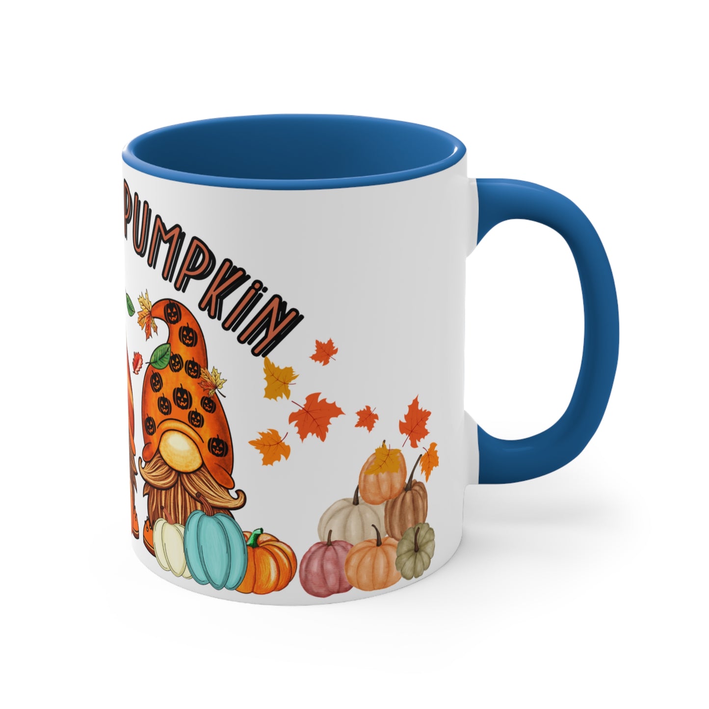 THANKSGIVING GNOMES Mug - Mugscity - Free Shipping - Black. Red, Blue and Navy.