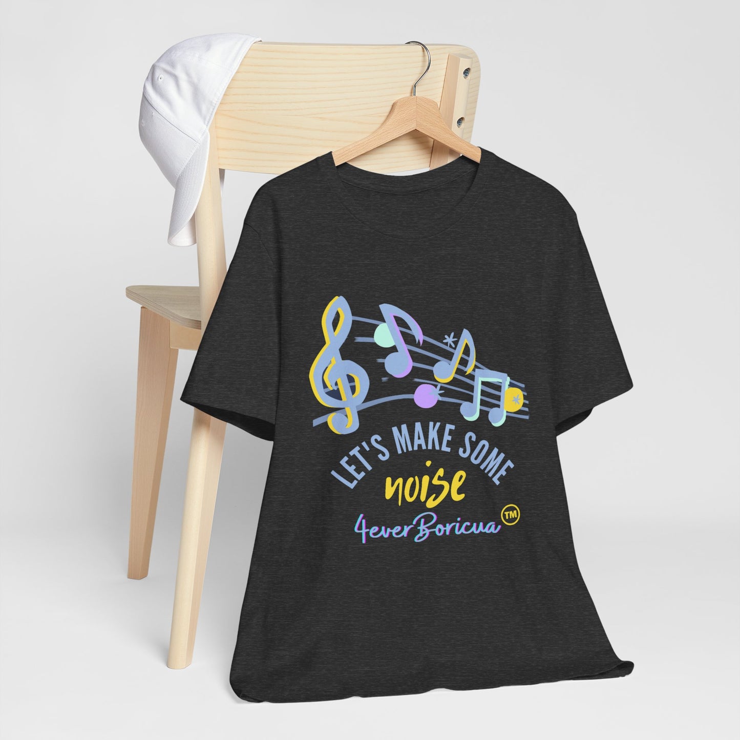 LET'S MAKE SOME NOISE Unisex Puerto Rico Boricua Musician Shirt 4everBoricua™️