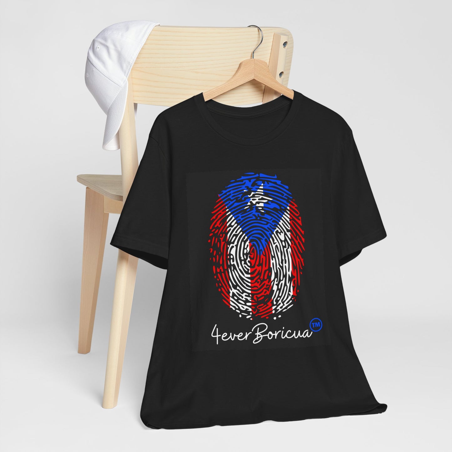 PUERTO RICAN FLAG FINGERPRINT Unisex Boricua Shirt 4everBoricua™️