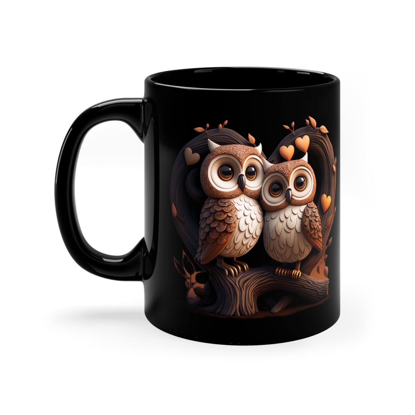 OWLS IN LOVE Mug - Mugscity - Free Shipping