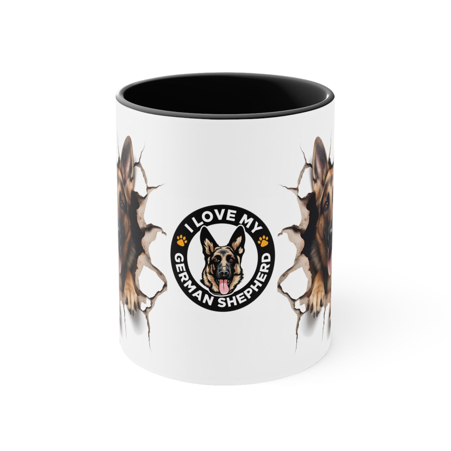 I Love my GERMAN SHEPPERD Mug - German Shepperd Lovers - Dog Lovers - Mugscity - Free Shipping