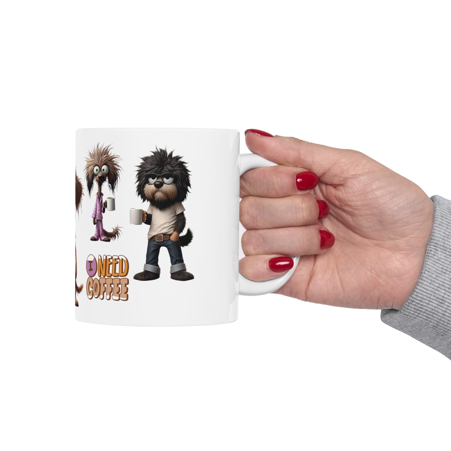 I NEED COFFEE FUNNY MUG COFFEE CUP by MUGSCITY23™️ - Free Shipping