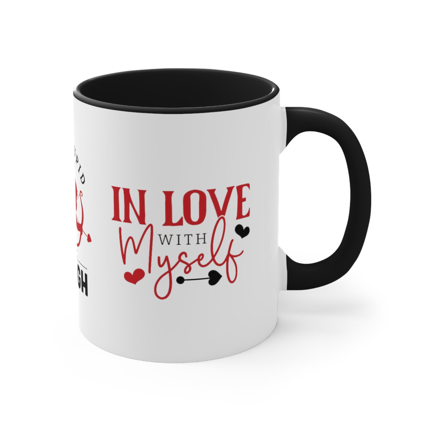 ANTI VALENTINES Funny Cupid Mug - VALENTINE GIFTS - TEAM NO VALENTINE