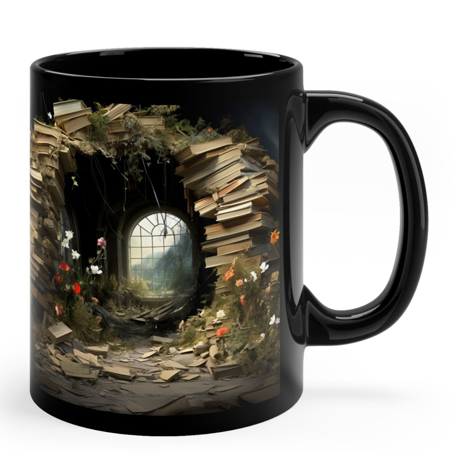 AMAZING LIBRARIES 3D MUGS #8 - MUGSCITY - Free Shipping