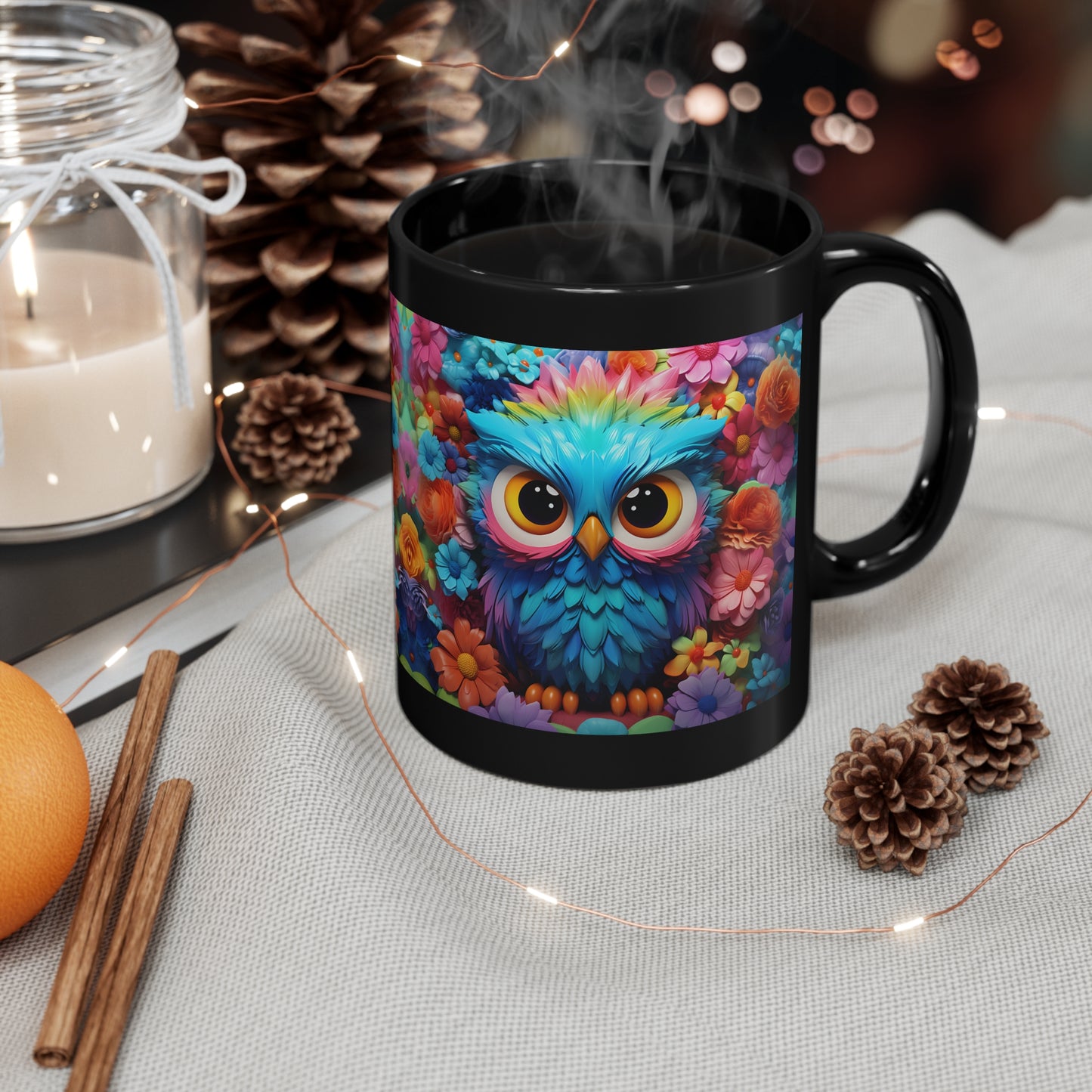 COLORFUL OWL 3D MUG - MUGSCITY - Free Shipping