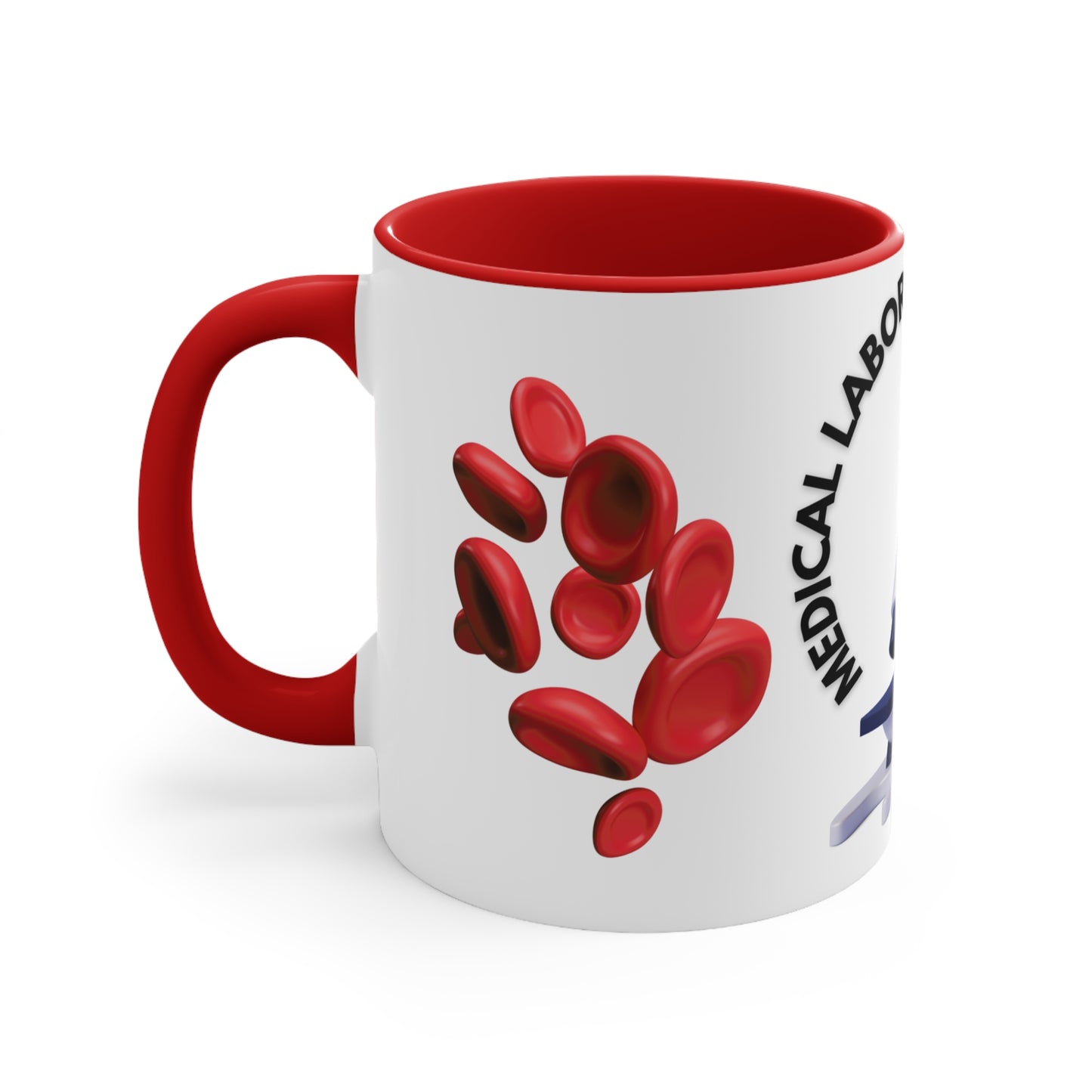 MEDICAL LABORATORY SCIENTIST MUG - Available with red or black accents -MUGSCITY - Free Shipping