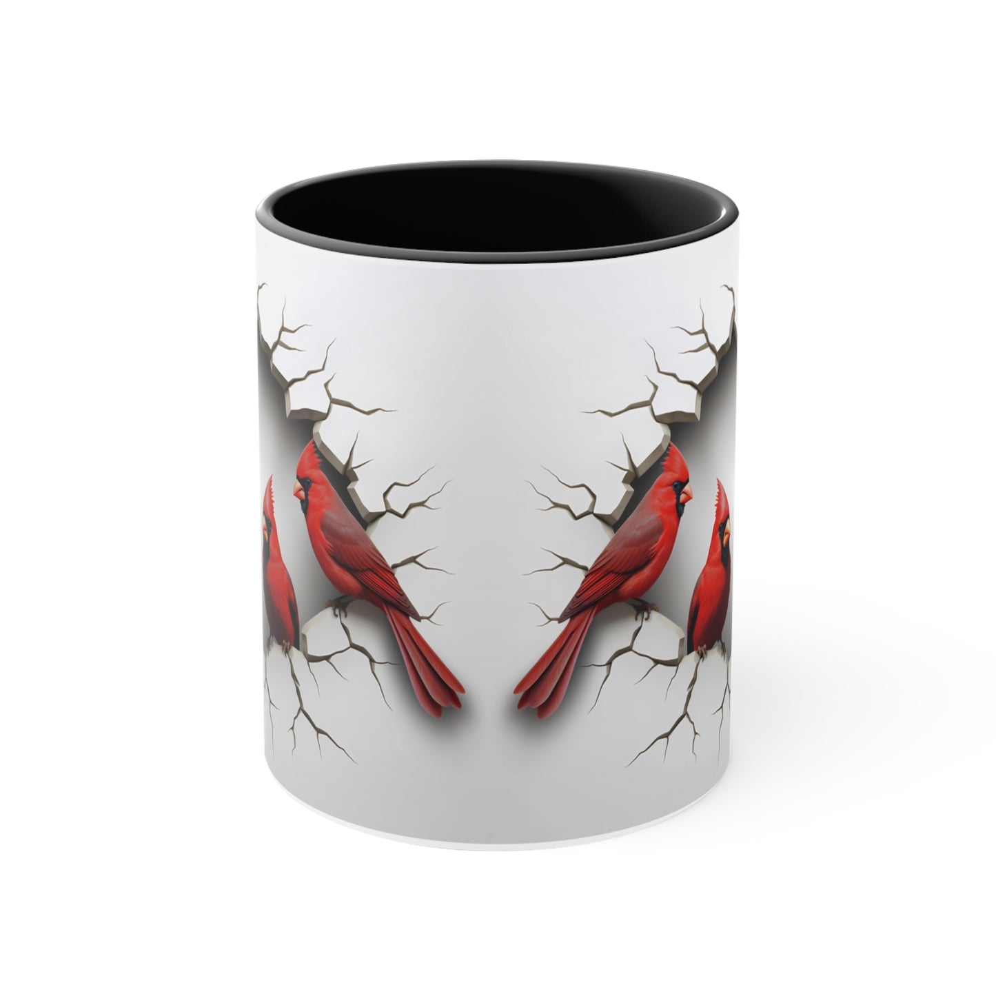 CARDINAL MUG - Cardinals Mugs - Black, Red - Mugscity - Free Shipping