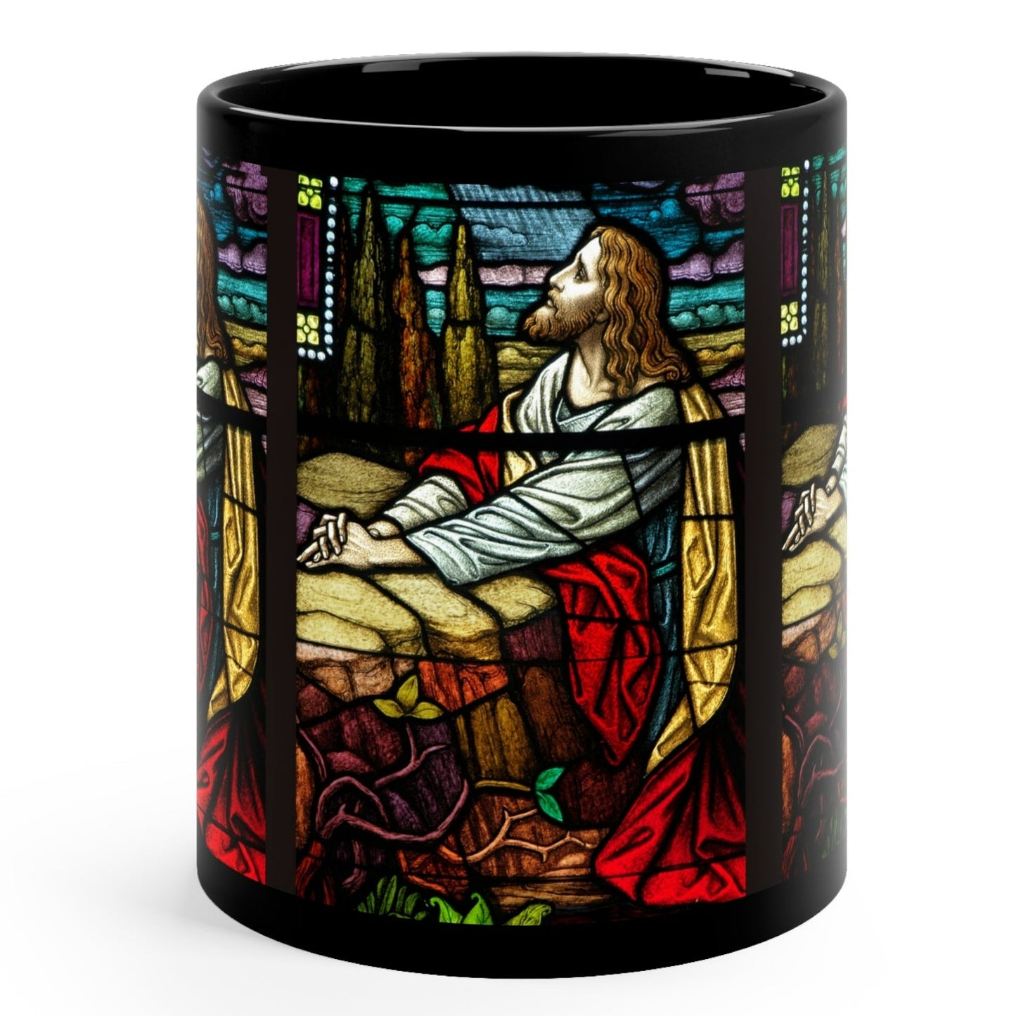 JESUS PRAY in the GARDEN of GETHSEMANE Mug - MUGSCITY SPECIAL EDITION - Free Shipping