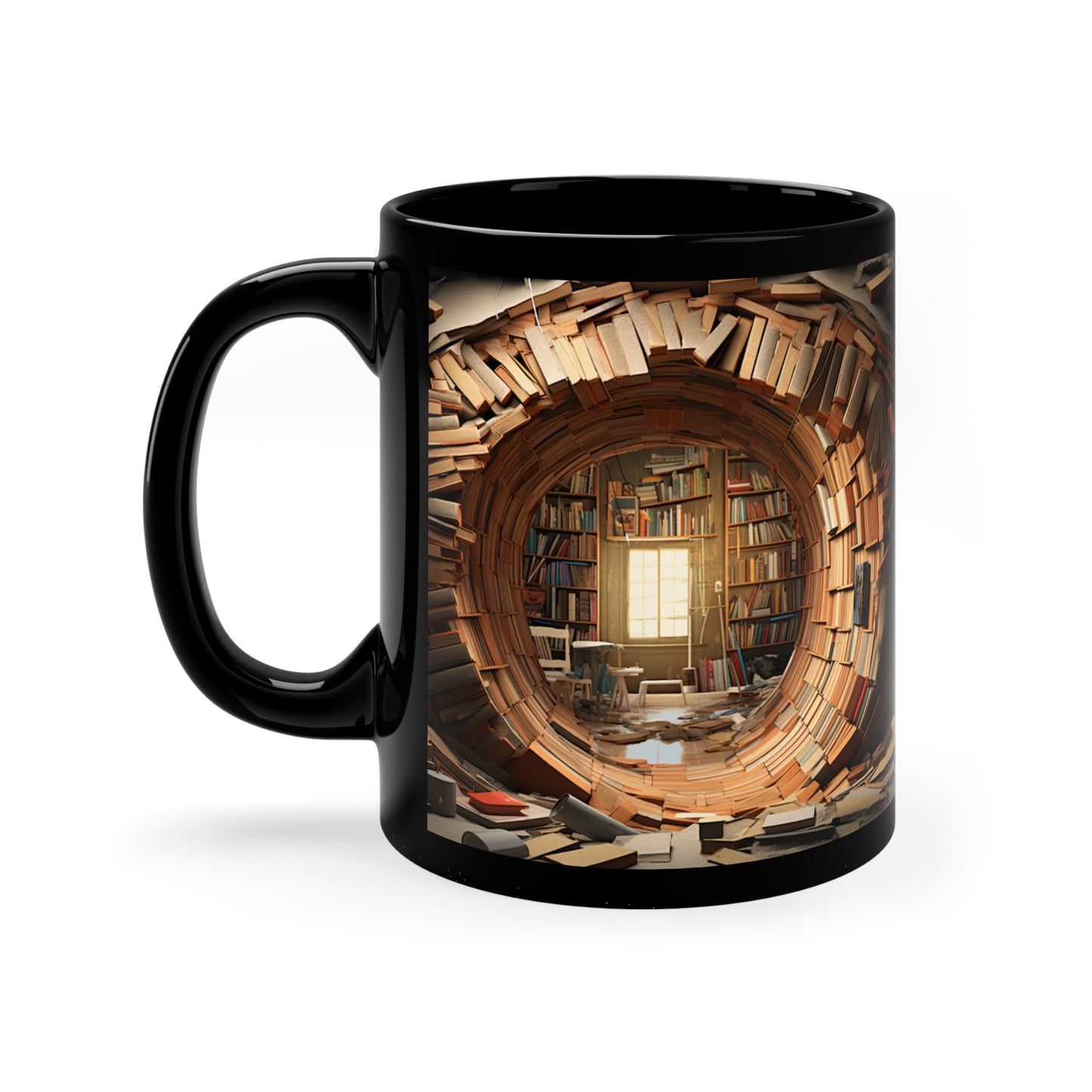 AMAZING LIBRARIES 3D MUGS #9 - MUGSCITY - Free Shipping