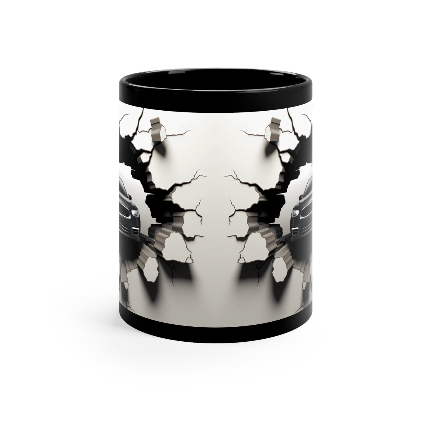CAR CRASH MUG 3D EFFECT GIFT FOR CAR LOVERS AND DRIVERS | MUGSCITY 23