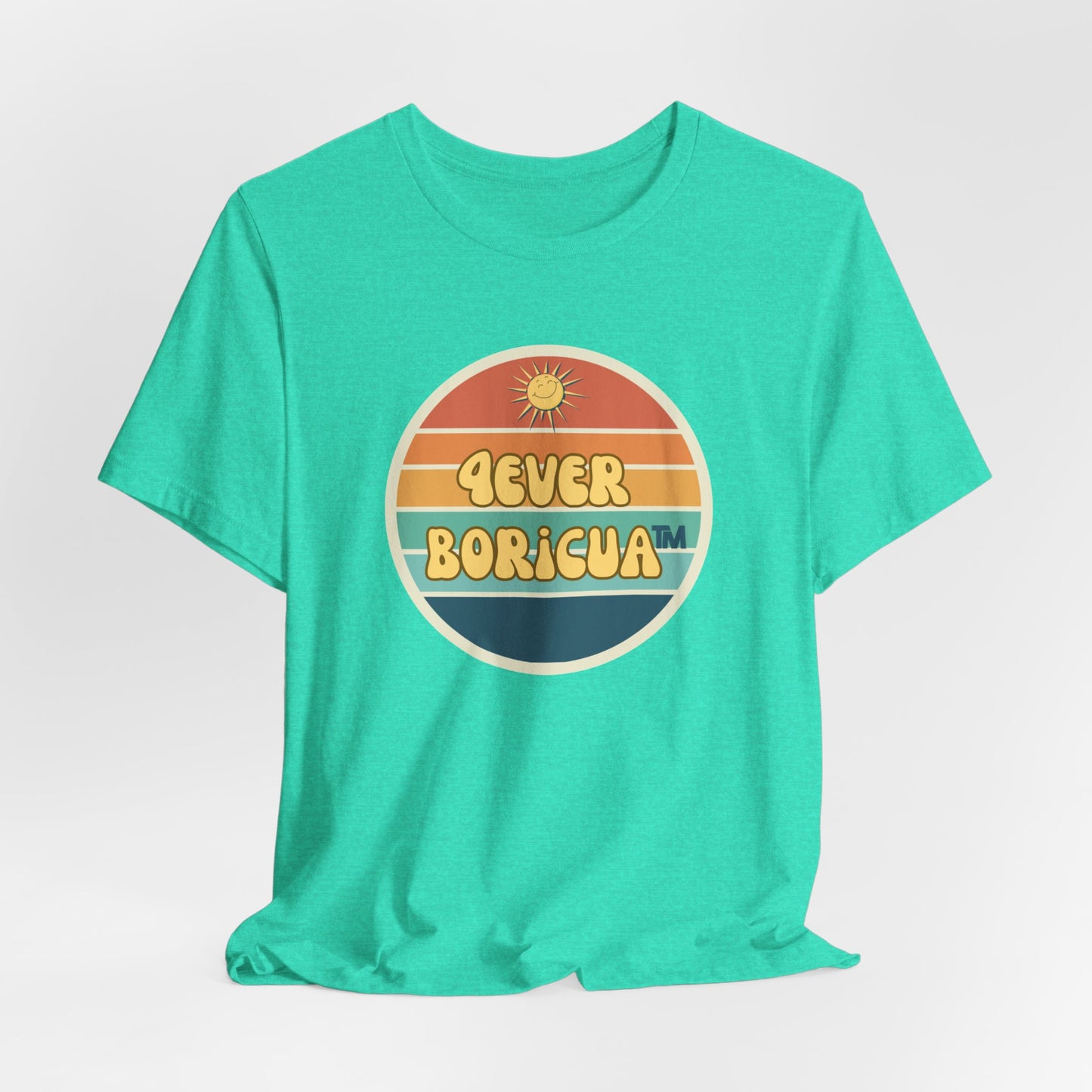4everBoricua™️ SUN RETRO Unisex Puerto Rico Boricua Shirt
