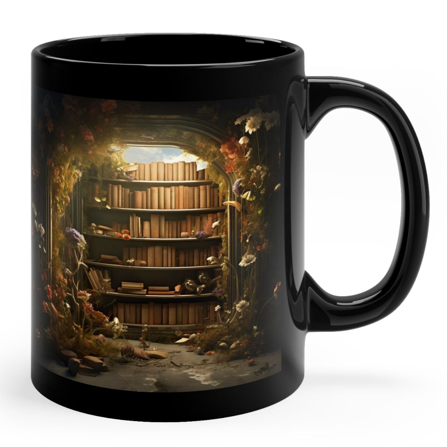 AMAZING LIBRARIES 3D MUGS #6 - MUGSCITY - Free Shipping