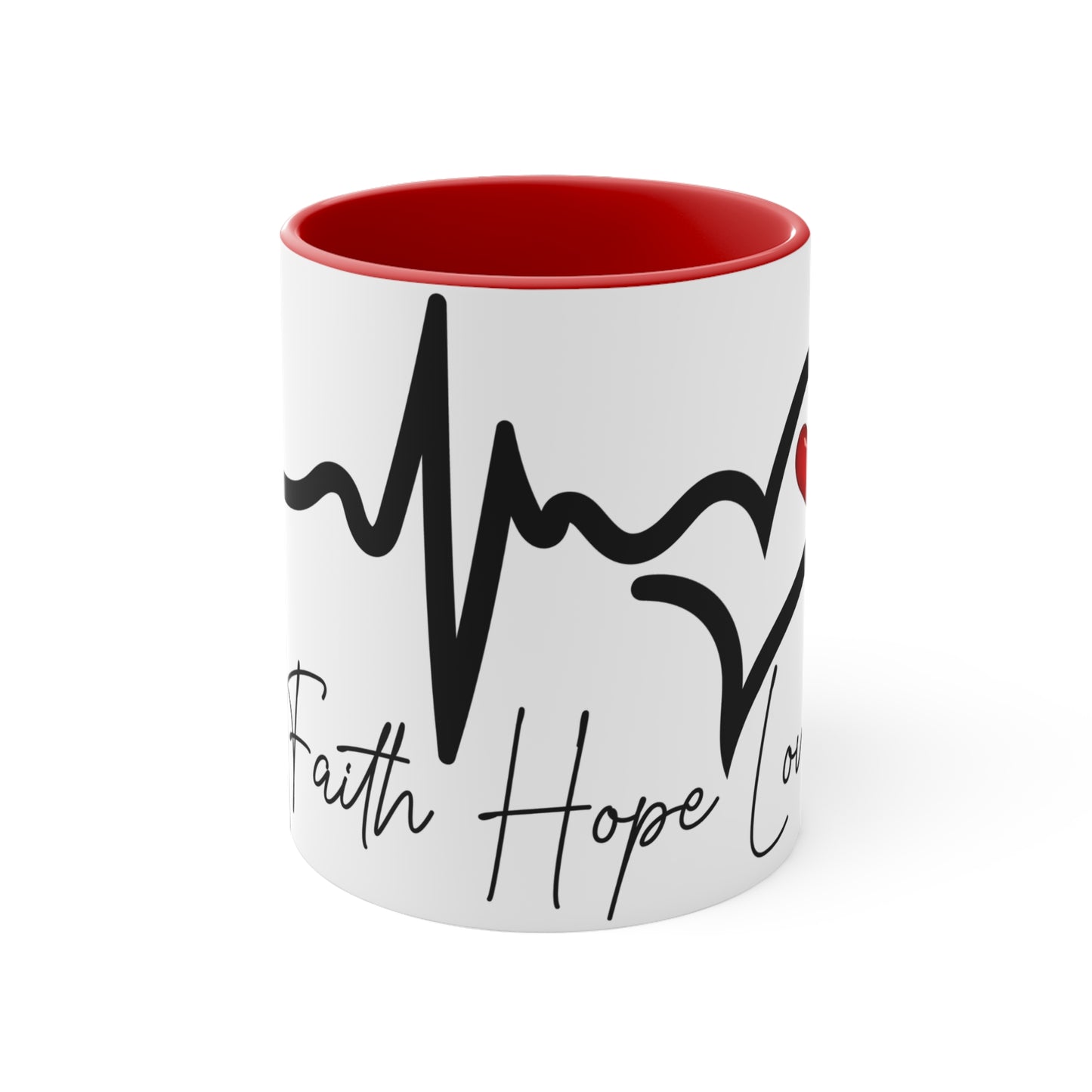 FAITH, HOPE LOVE MUG - MUGSCITY - Free Shipping