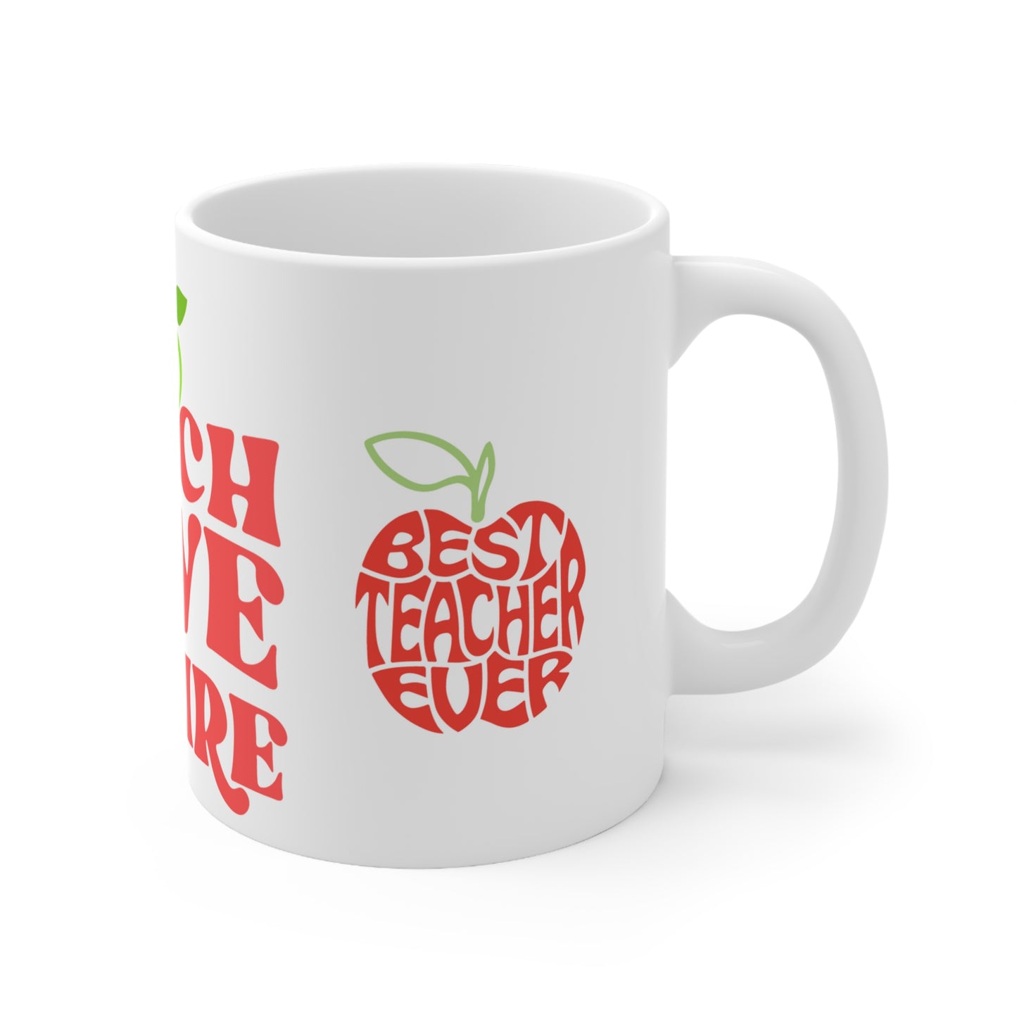 TEACH LOVE INPIRED MUG FOR TEACHERS - MUGSCITY - Free Shipping