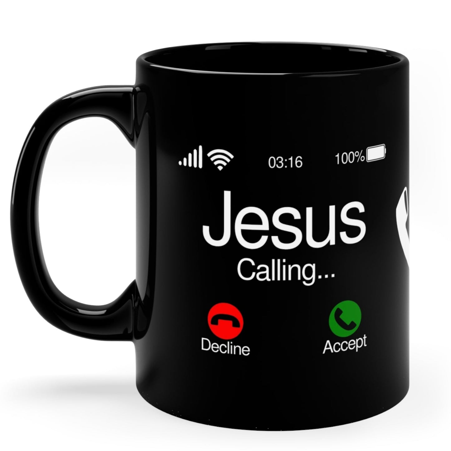 JESUS CALLING Mug - MUGSCITY - Free Shipping