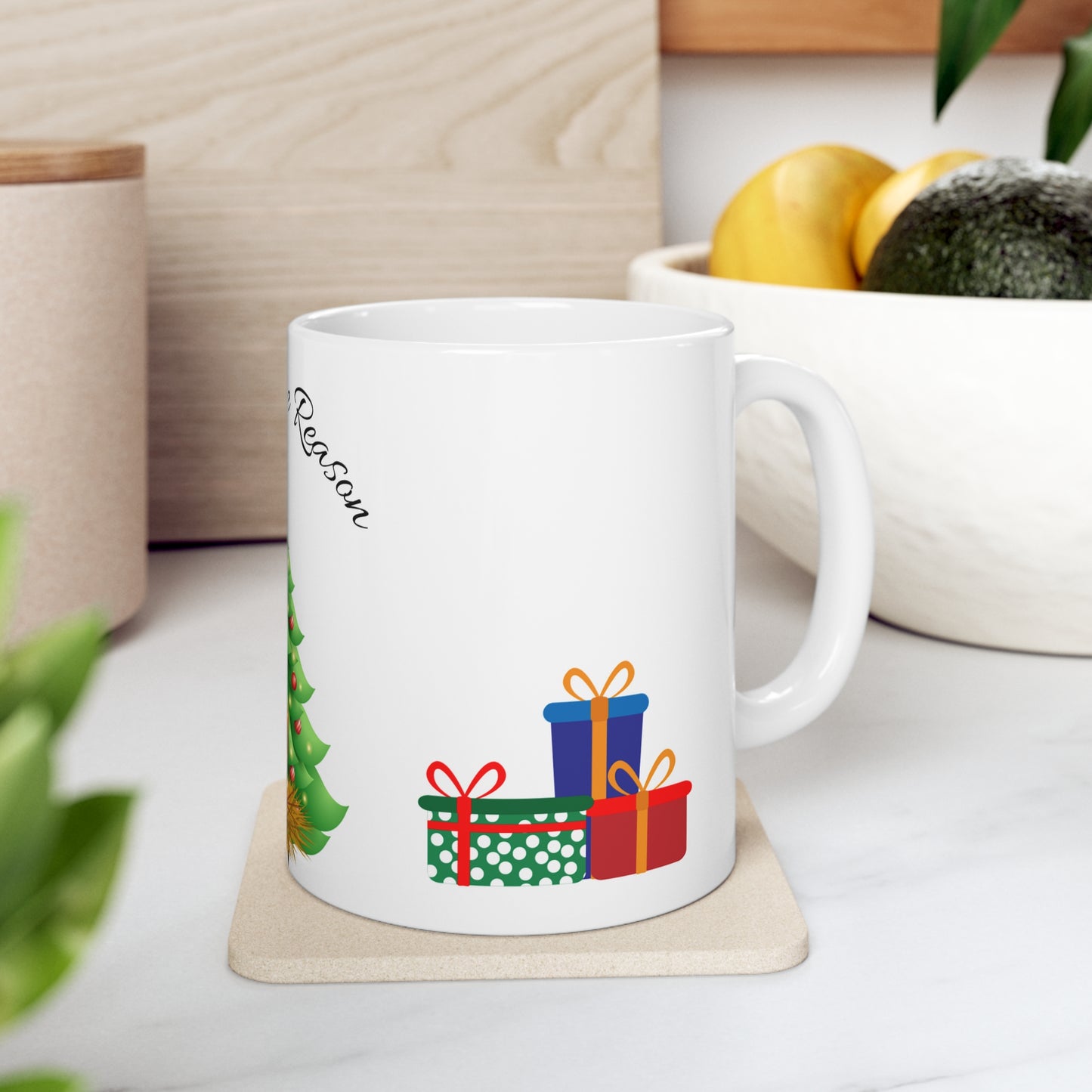 JESUS IS THE REASON MUG - MUGSCITY - Free Shipping