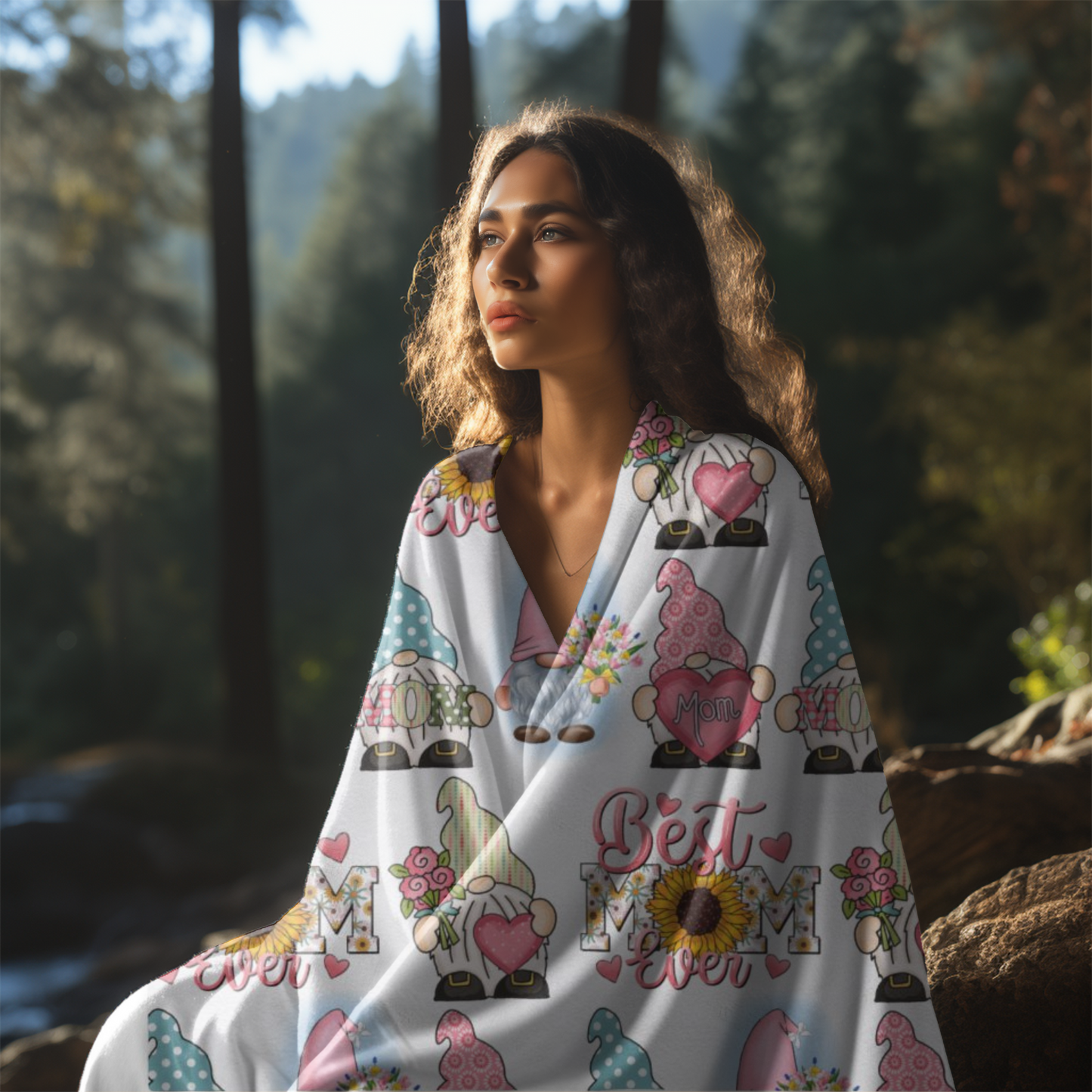 BEST MOM EVER THROW COZY BLANKET FOR MOMS | MUSGCITY 23