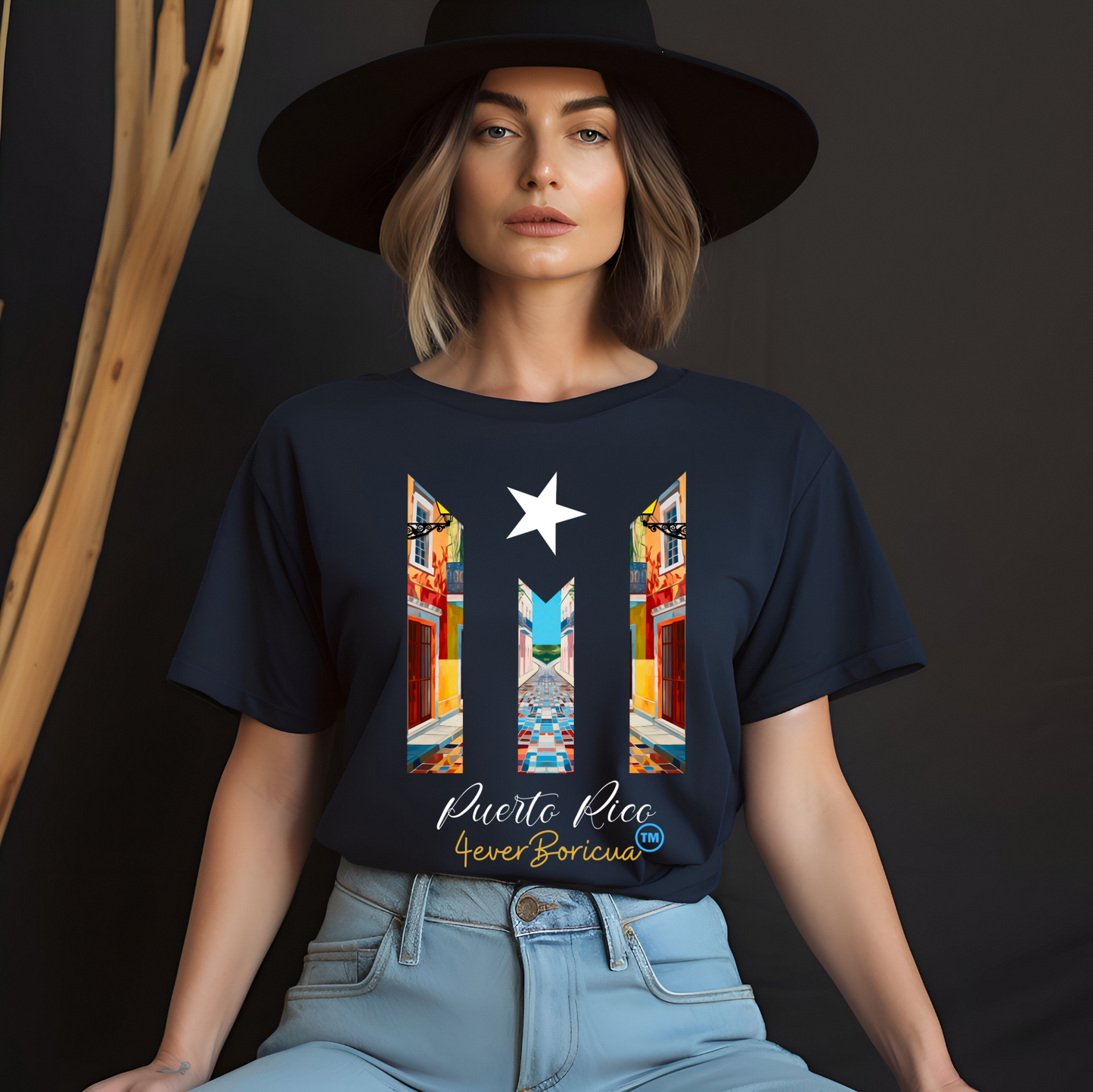 CAMISETA PR PUERTO RICO SHIRTS OLD SAN JUAN OSJ VIEJO SJ |4EVERBORICUA