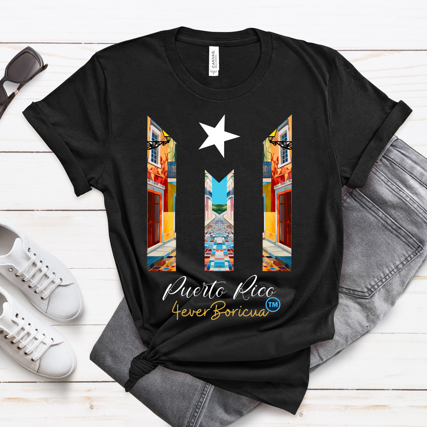 OLD SAN JUAN Unisex Puerto Rico Boricua Shirt 4everBoricua™️