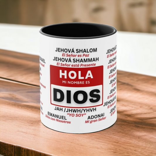NAMES OF GOD MUG IN SPANISH - 21 NOMBRES DE DIOS TAZA | MUGSCITY23