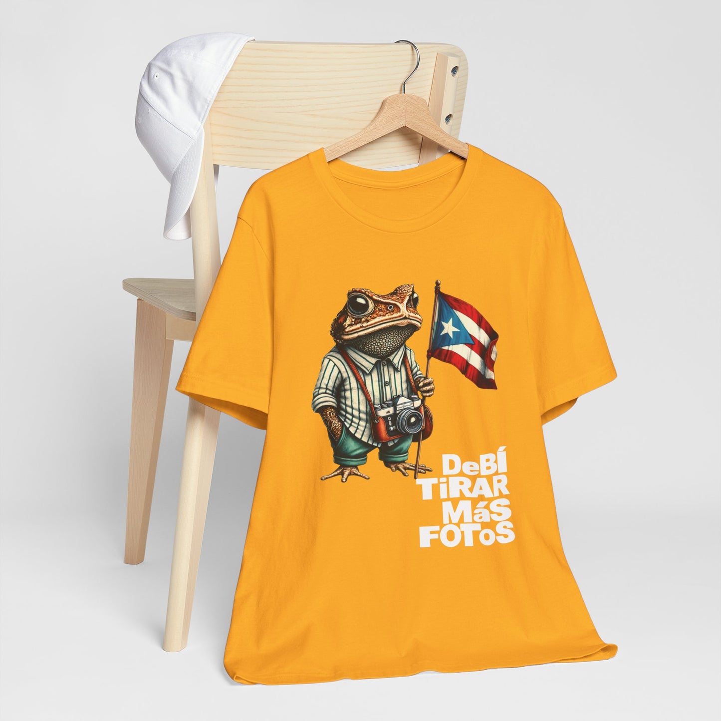 SAPO CONCHO dtmf Unisex Gold 4everboricua Shirt Puerto Rico PR Boricua bb camisetas Debi Tirar mas Fotos