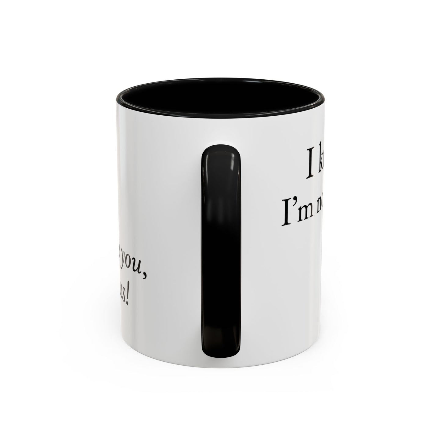 I Know I'm Not Alone Mug | Thank You Jesus Coffee Mug, Christian Faith Gift, Inspirational Religious Mug