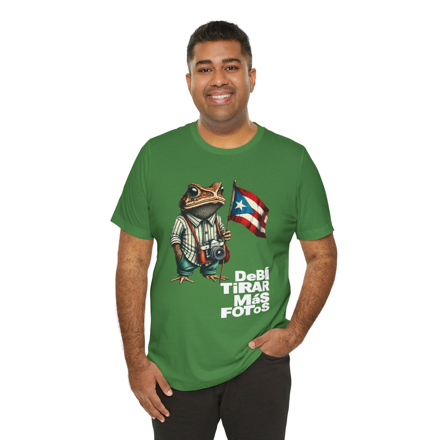 SAPO CONCHO dtmf Unisex green 4everboricua Shirt Puerto Rico PR Boricua bb camisetas Debi tirar mas Fotos