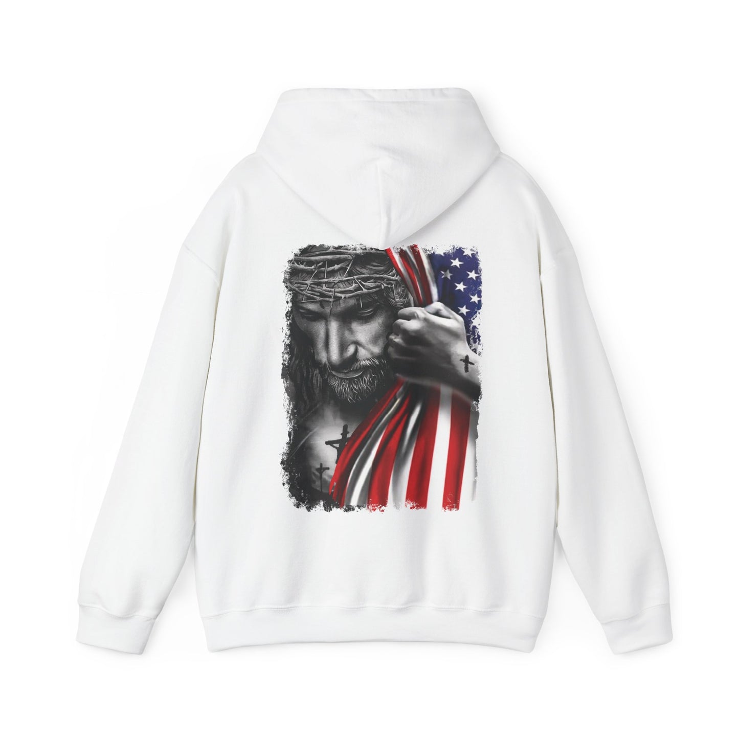 JESUS LOVES AMERICA Unisex Hoodie Sweatshirt XS to 5XL Free Shipping!