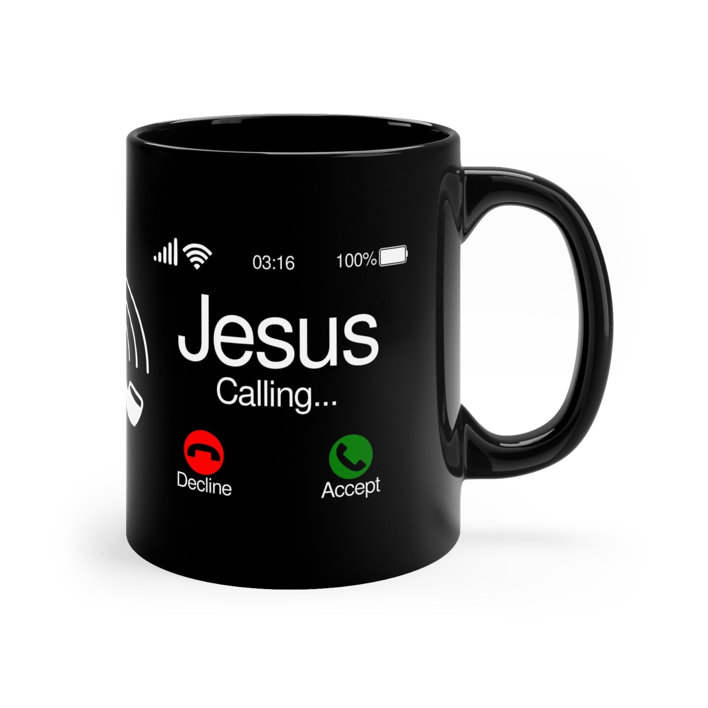 JESUS CALLING Mug - MUGSCITY - Free Shipping