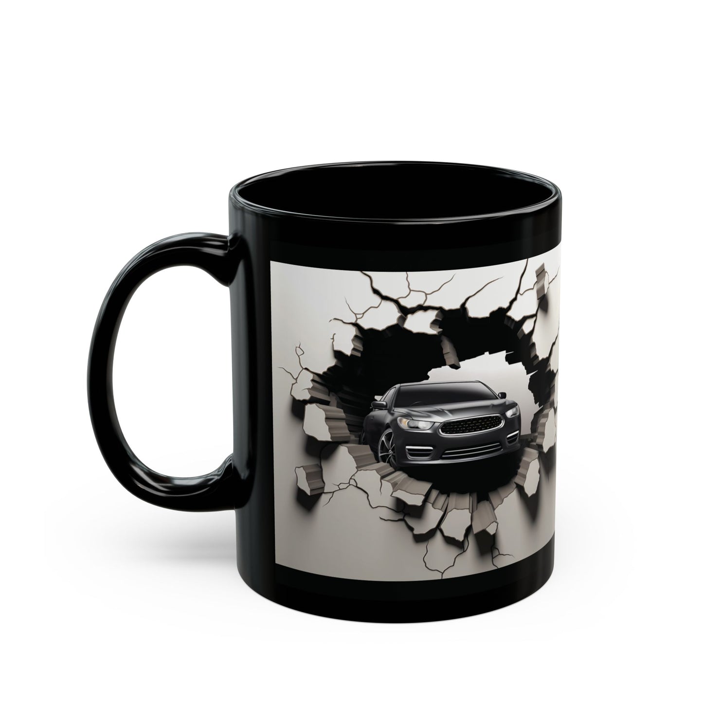 CAR CRASH MUG 3D EFFECT | GIFT FOR CAR LOVERS AND DRIVERS