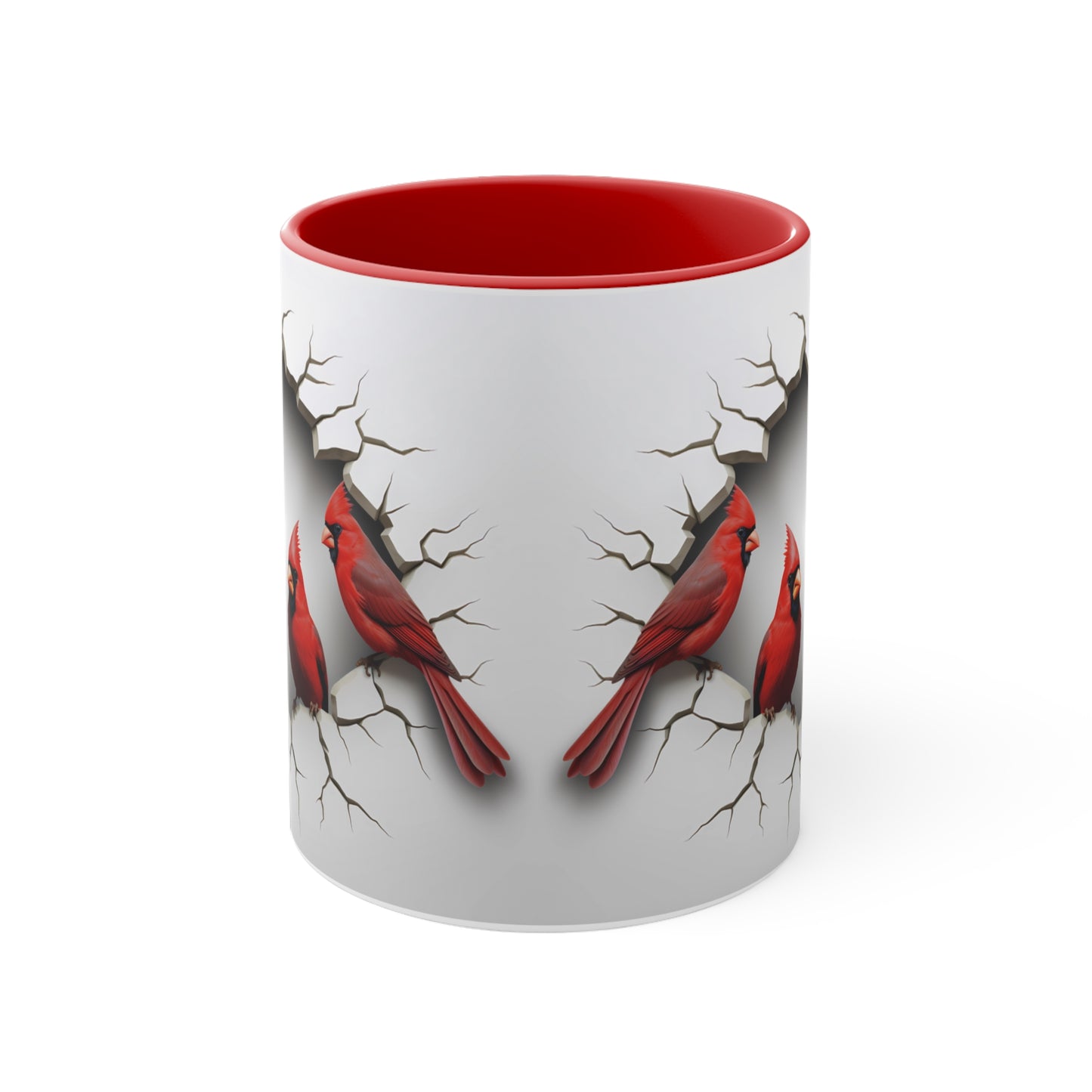 CARDINAL MUG - Cardinals Mugs - Black, Red - Mugscity - Free Shipping