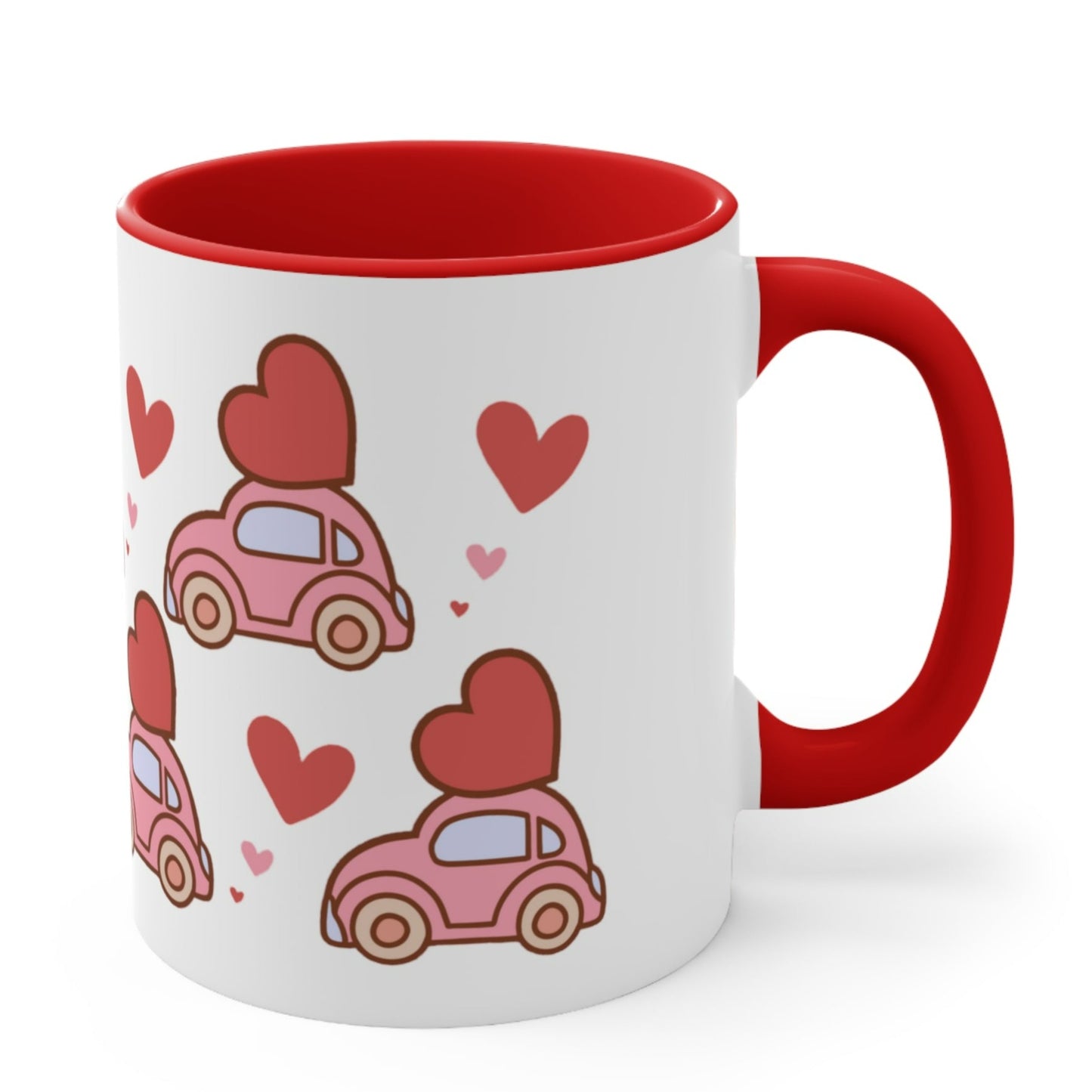 LOVE VOLKY MUG, Volky Coffee Mugs, Gifts for Volkswagen Lovers, Valentines Cups, Volky Gifts