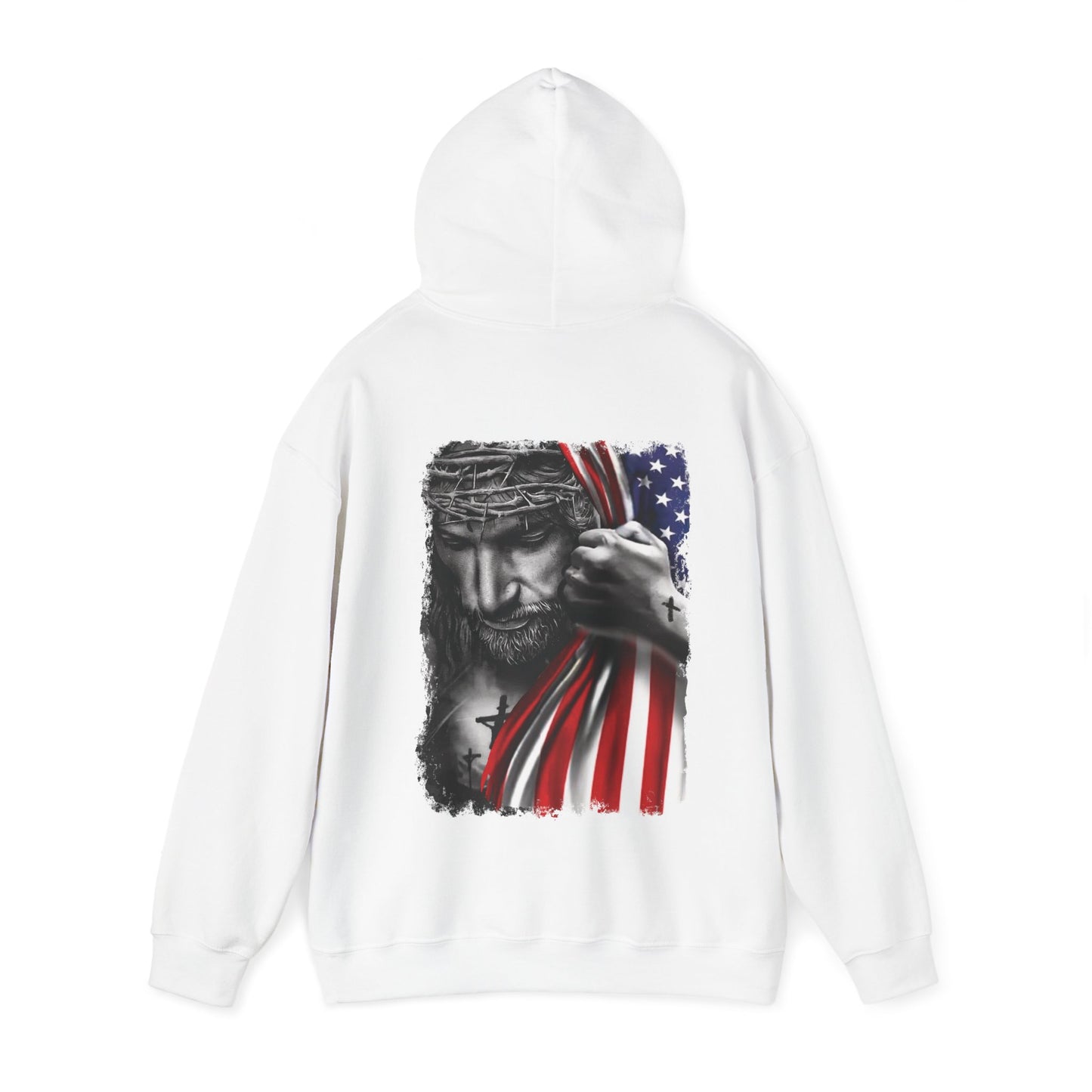 JESUS LOVES AMERICA Unisex Hoodie Sweatshirt XS to 5XL Free Shipping!