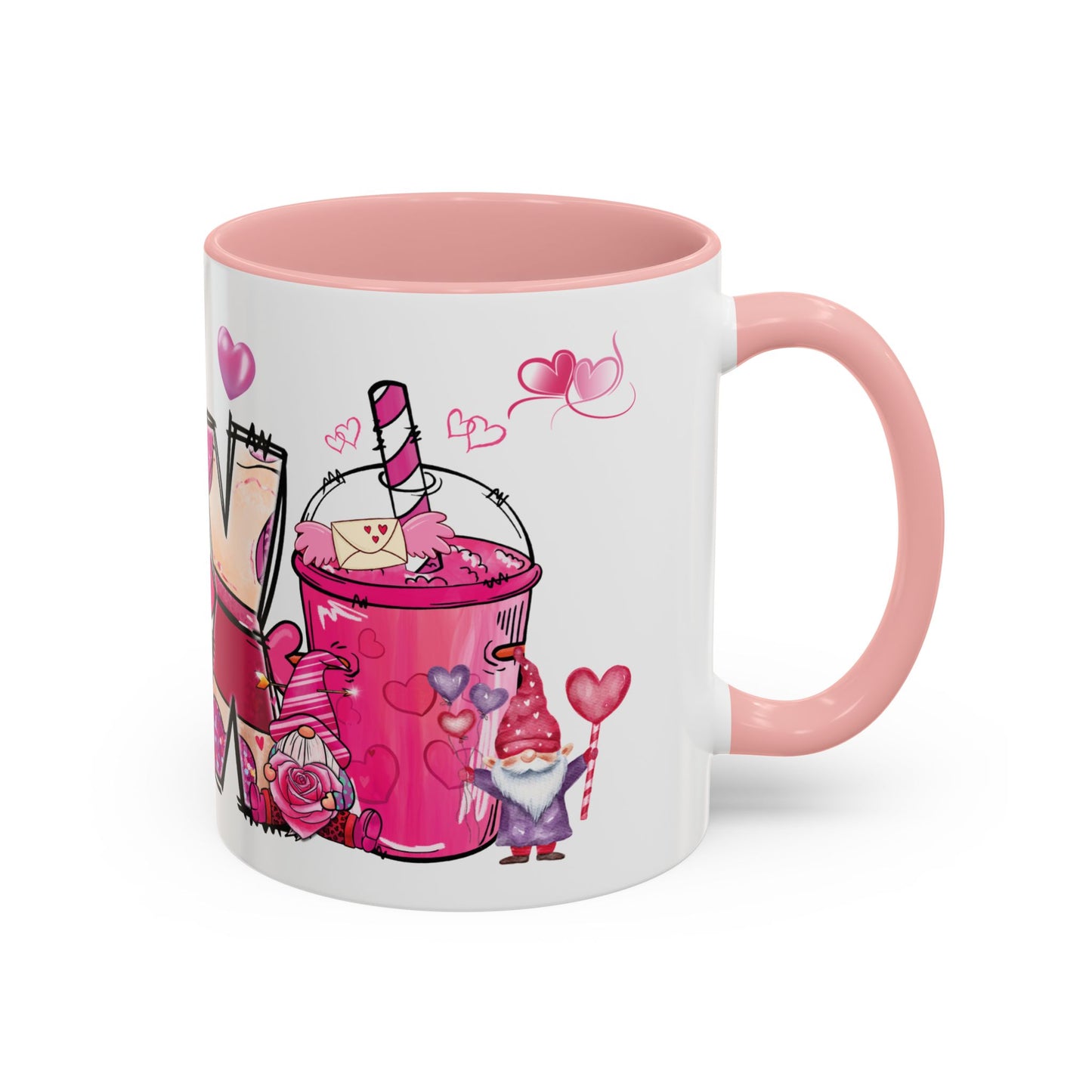 Coffee Mug Funny Gnome Cup Valentine 11oz; Valentine's Day Gifts