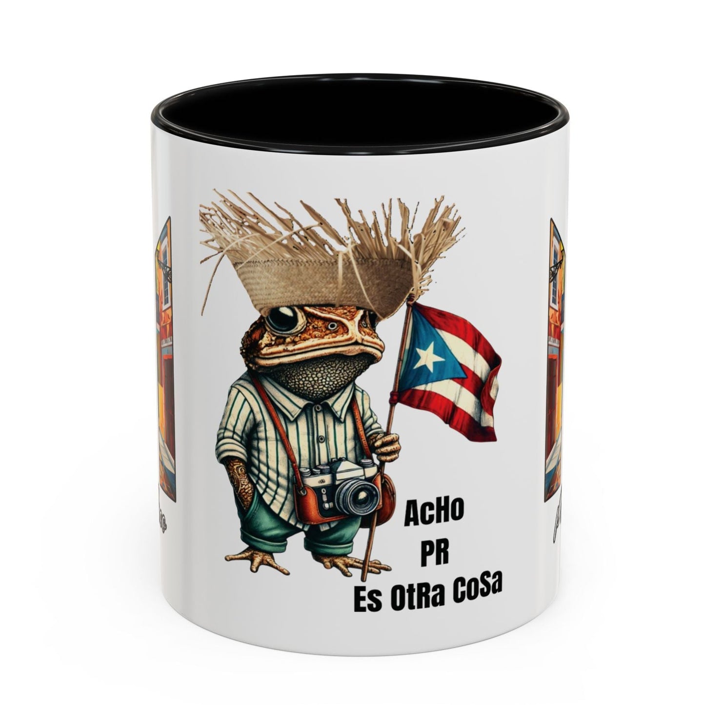 ACHO PR ES OTRA COSA OFFICIAL COFFEE MUG SAPO CONCHO DTMF |MUGSCITY23|4EVERBORICUA