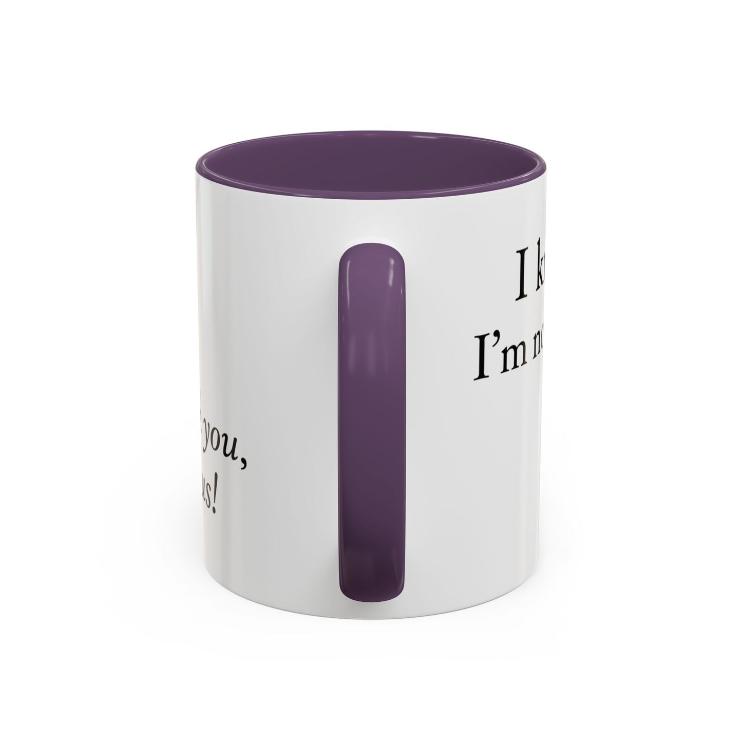 I Know I'm Not Alone Mug | Thank You Jesus Coffee Mug, Christian Faith Gift, Inspirational Religious Mug