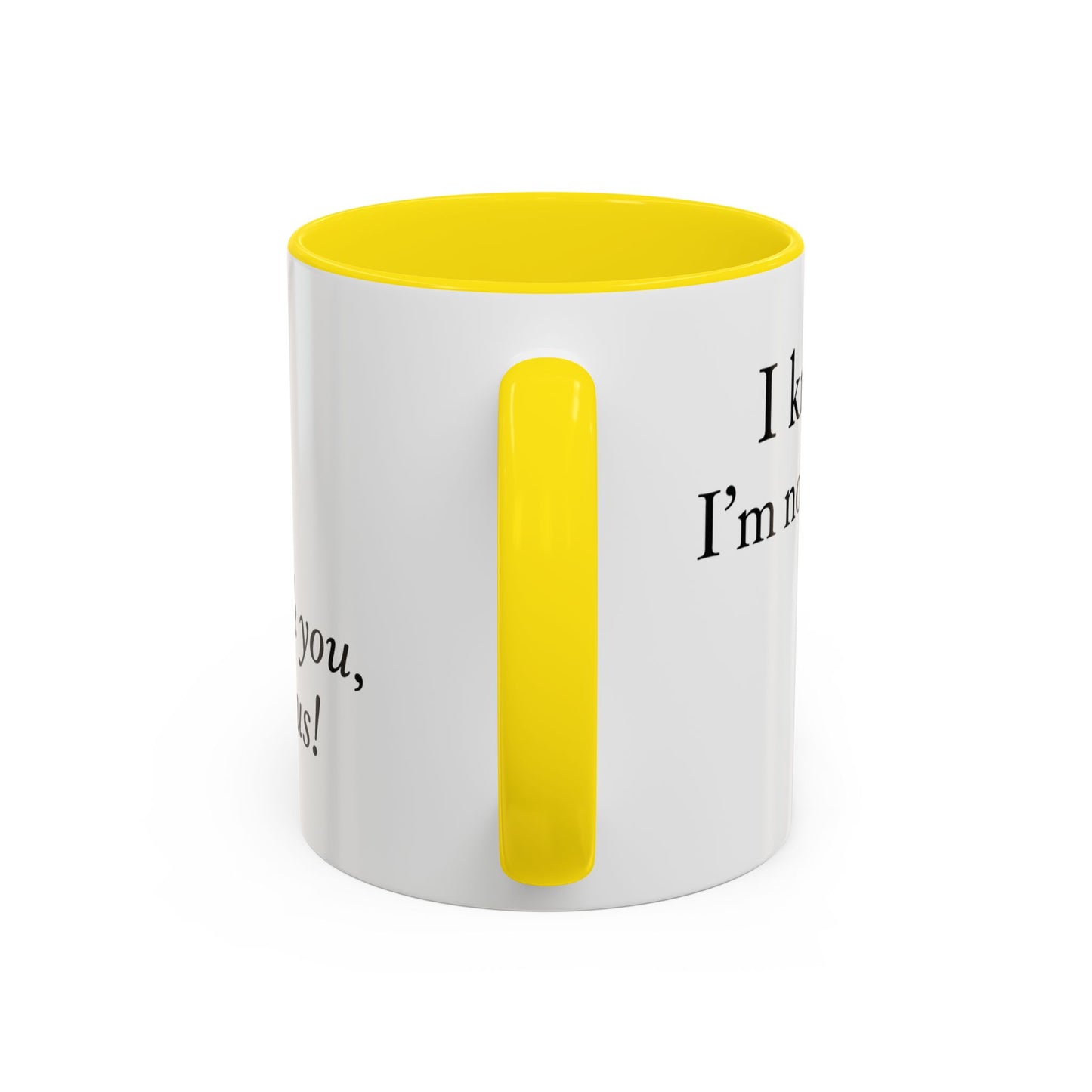 I Know I'm Not Alone Mug | Thank You Jesus Coffee Mug, Christian Faith Gift, Inspirational Religious Mug
