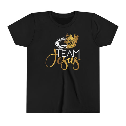 TEAM JESUS DOUBLE CROWN Youth Shirt (S, M, L, XL) - Free Shipping