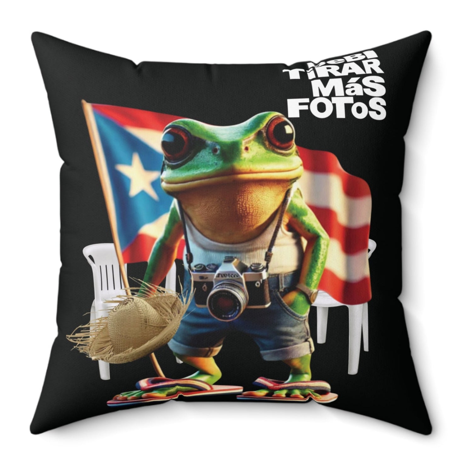 DTMF DEBI TIRAR MAS FOTOS 4everboricua Decorative Pillow Includes Insert Free Shipping Cojín Decorativo.