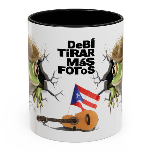 MUGSCITY PUERTO RICO Cup Coffee Mug Mugs 11oz. dtmf Debí Tirar más Fotos Taza Pava Bandera Souvenirs