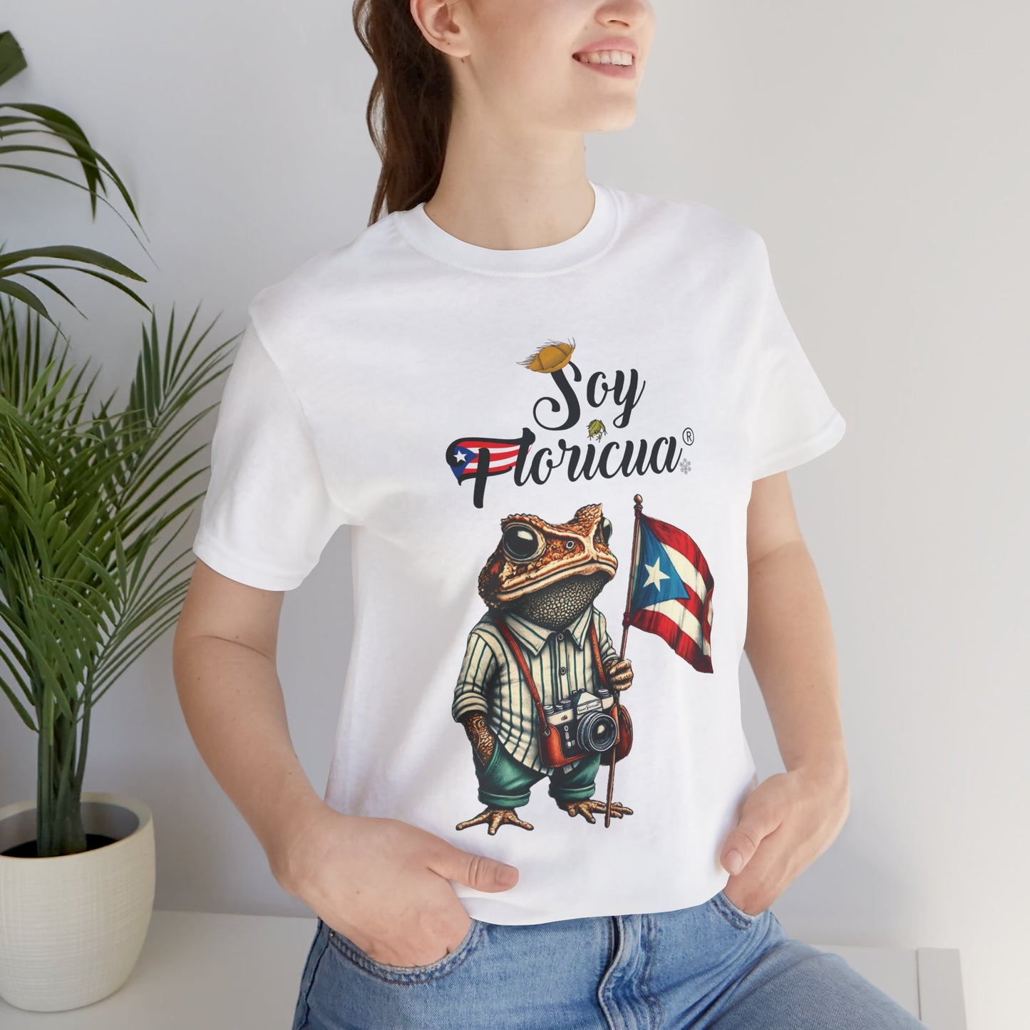 SAPO CONCHO Soy Floricua Brand Unisex Shirt 4everboricua dtbf t-shirts camisetas PR Puerto Rico diáspora Debi tirar mas fotos