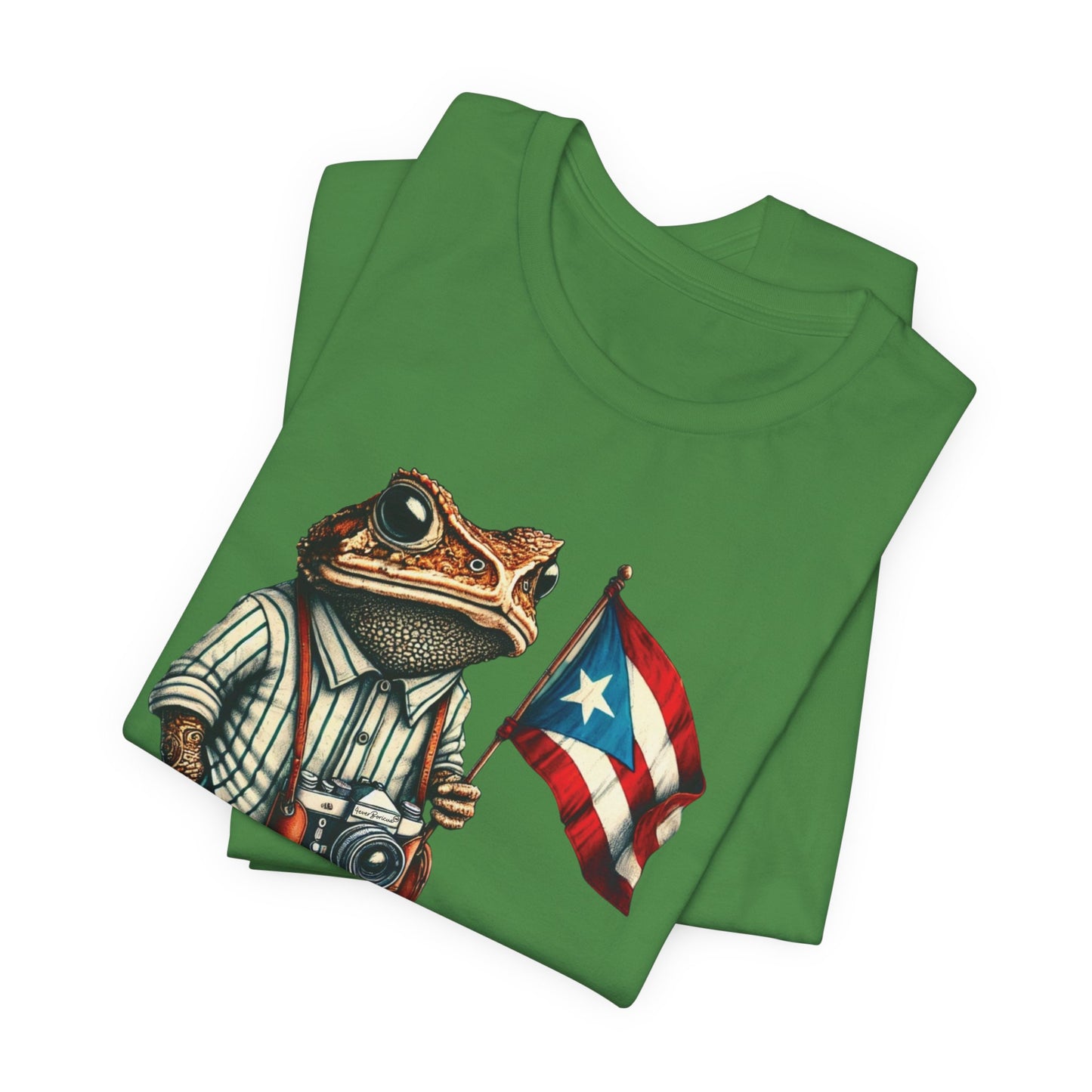 SAPO CONCHO dtmf Unisex green 4everboricua Shirt Puerto Rico PR Boricua bb camisetas Debi tirar mas Fotos