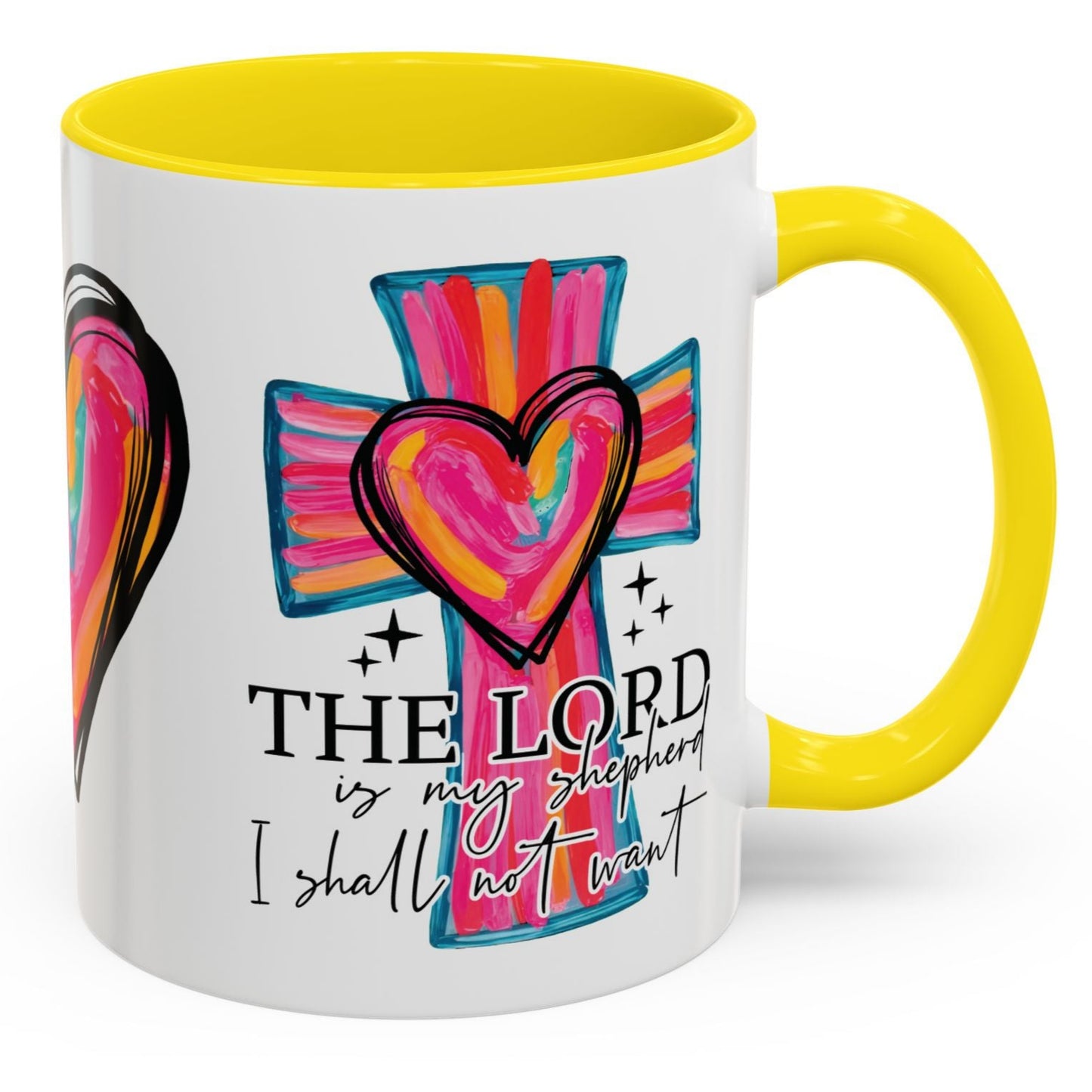 THE LORD IS MY SHEPPERD Cup Coffee Mug Religious Inspirational Free Shipping!