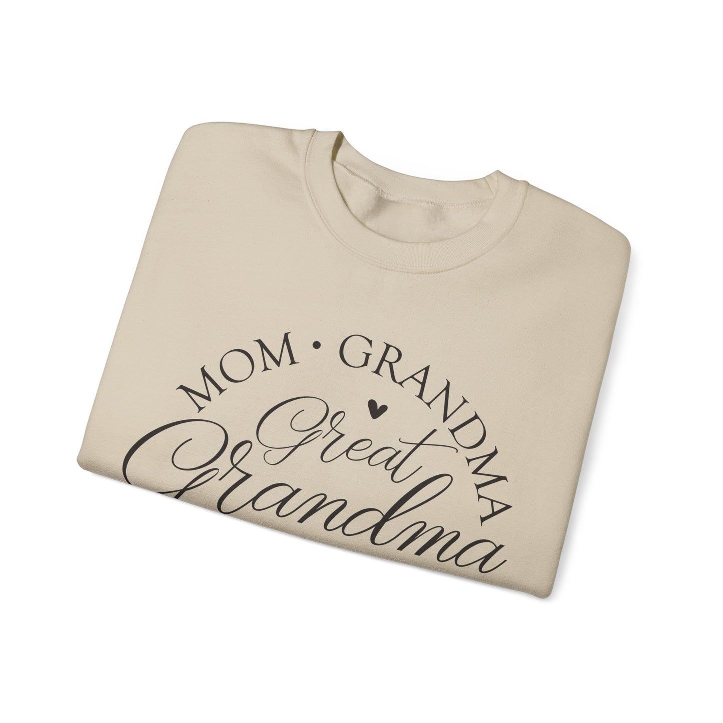 Great Grandma Sweatshirt Crewneck | Gift for Great Grandmother | Different Colors