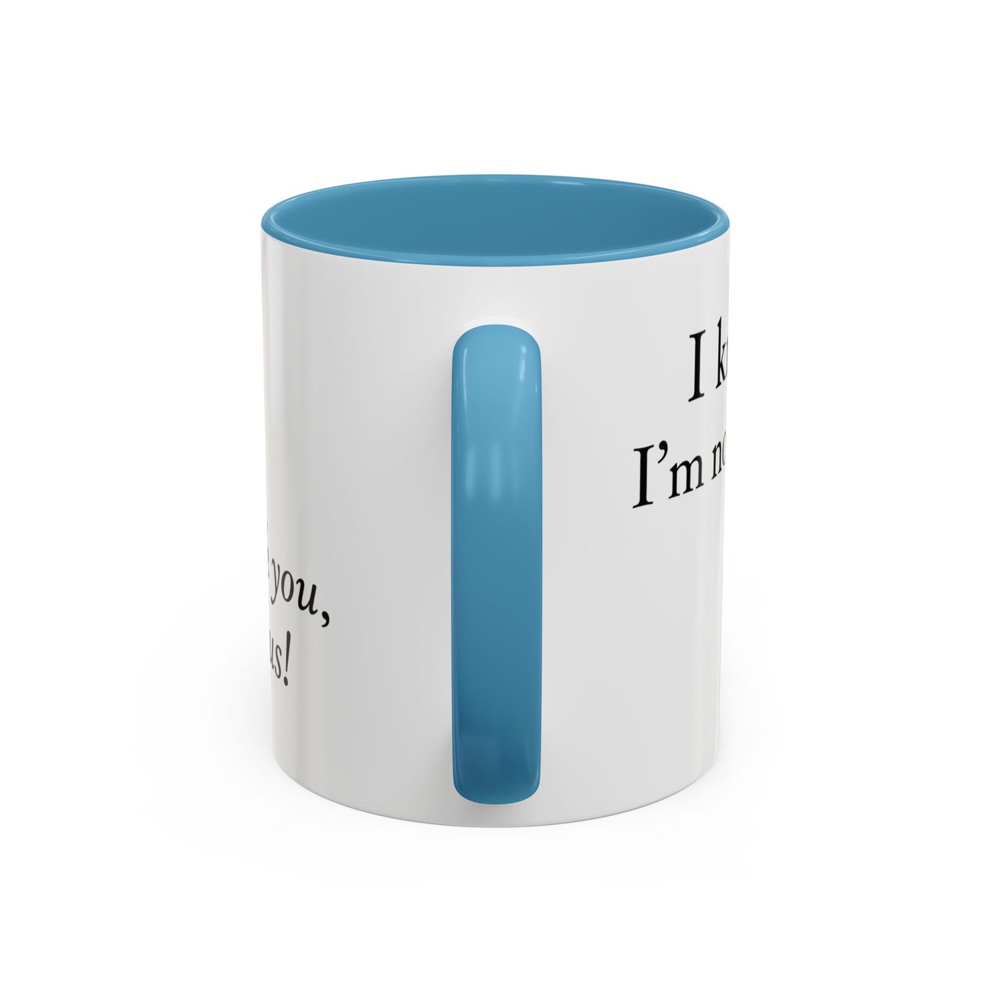 I Know I'm Not Alone Mug | Thank You Jesus Coffee Mug, Christian Faith Gift, Inspirational Religious Mug