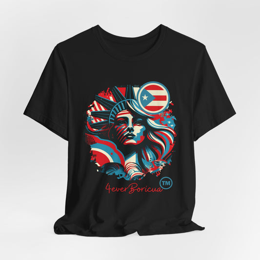 NUYORICAN PRIDE Black Unisex Puerto Rico Boricua Puerto Rican Shirt Pride Nueva York Diaspora Tee Camiseta 4everboricua